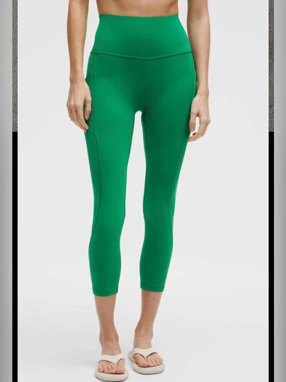 Lululemon Align High-Rise Pant Pockets 25” Raceway Green Size 14